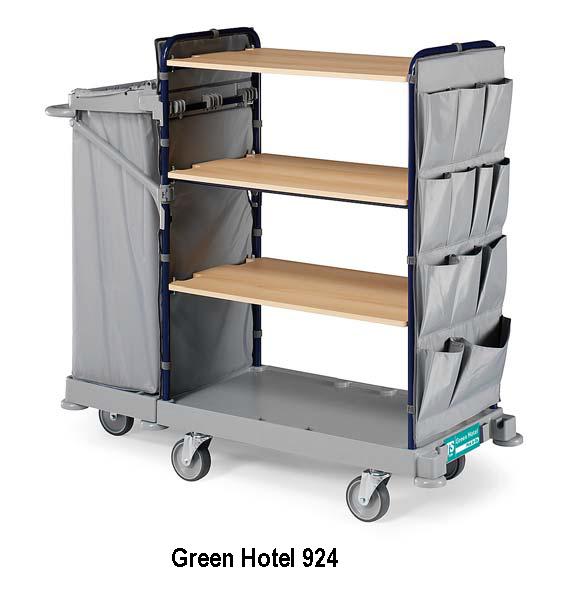 Wózek do obsługi pokoi hotelowych - Green Hotel - Extra Large Line