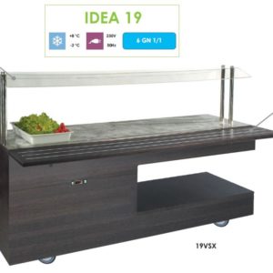 Stół z blatem chłodzonym - IDEA 19