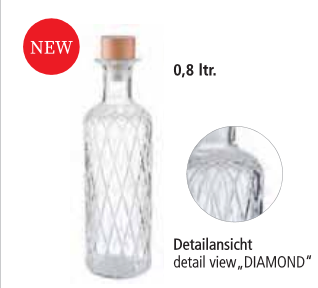 Karafka Diamond 0,8L