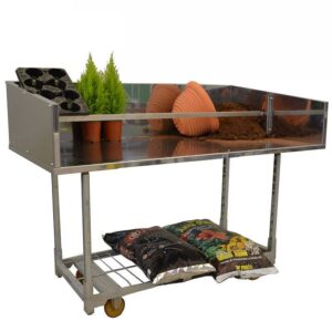 Stalowy stół roboczy