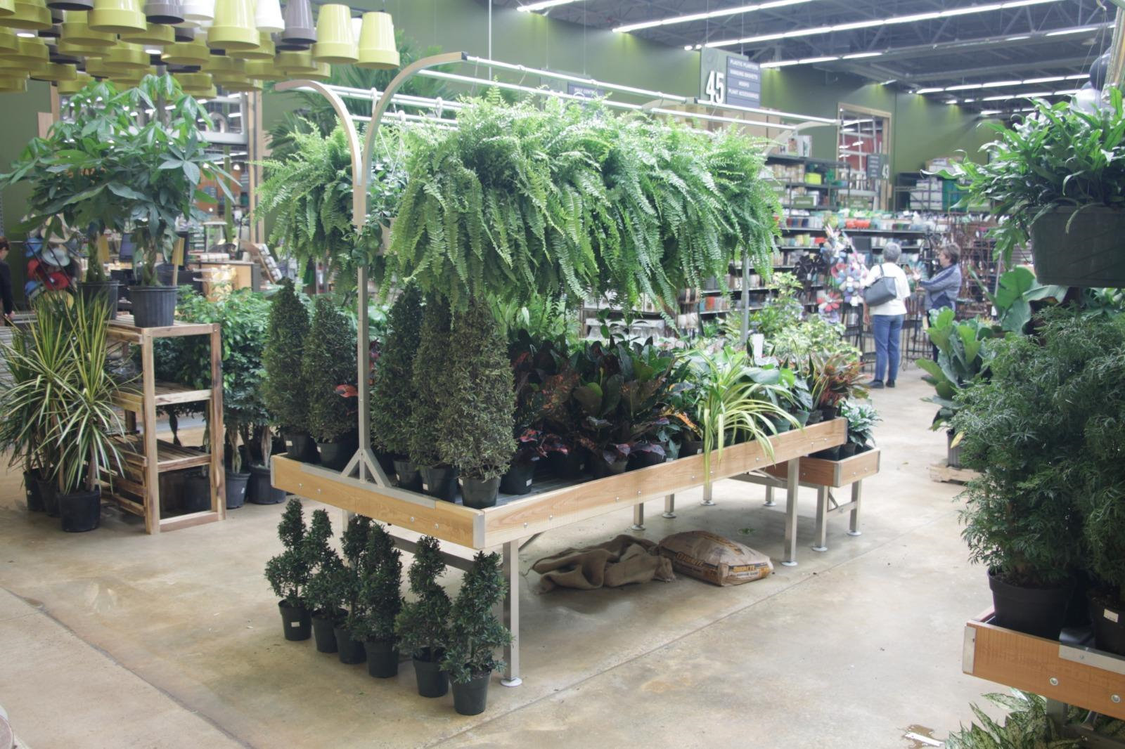 basket-holder-with-2-tie-beam-483995 Nadstawka - uchwyt na koszyk do wyspy 3 półki