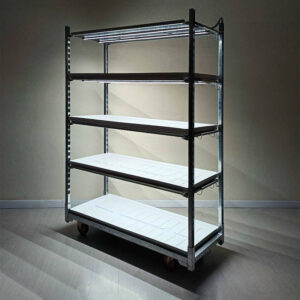 Wózek DC z zestawem oświetlenia LED do KIEŁKOWANIA I SZCZEPIENIA