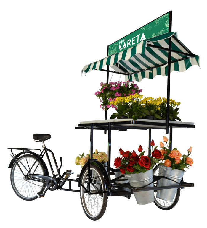 kareta-display-483681 Mobilna kwiaciarnia