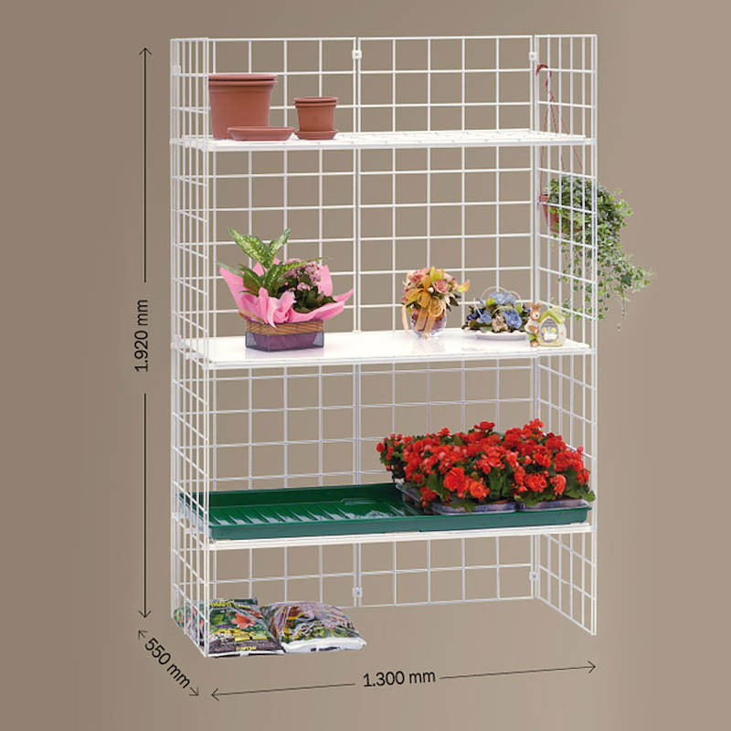 modular-wire-mesh-with-3-shelves-496824 Modułowa siatka druciana z 3 półkami